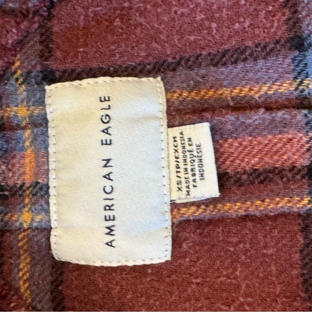 American Eagle fall flannel